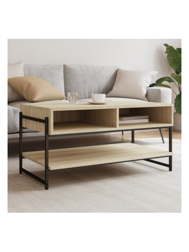 Sonata H Кафе маса, дъб сонома, 90x50x45 см, инженерно дърво