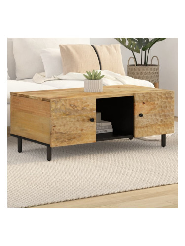 Sonata H Маса за кафе, 100x54x40 см, мангово дърво масив