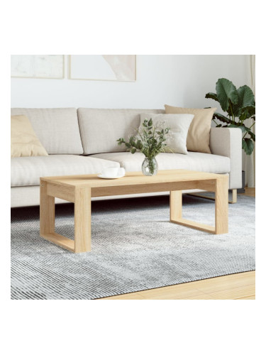 Sonata H Кафе маса, дъб сонома, 102x50x35 см, инженерно дърво