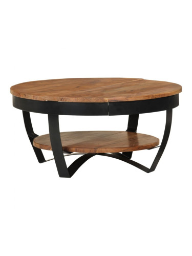 Sonata H Холна маса, 65x65x32 см, акациево дърво масив