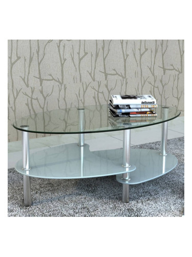 Sonata H Маса за кафе с модерен дизайн, бяла