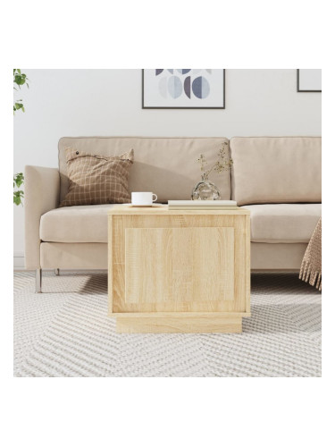 Sonata H Кафе маса, дъб сонома, 51x50x44 см, инженерно дърво