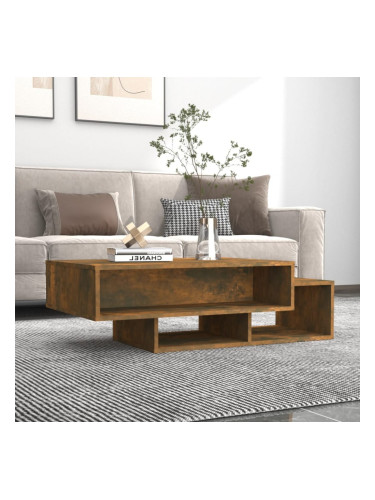 Sonata H Маса за кафе, опушен дъб, 105x55x32 см, инженерно дърво