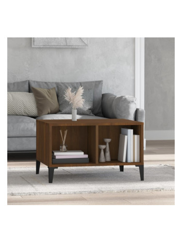 Sonata H Кафе маса, кафяв дъб, 60x50x36,5 см, инженерно дърво