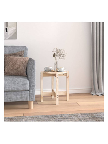 Sonata H Кафе маса, Ø 42,5x45 см, борово дърво масив