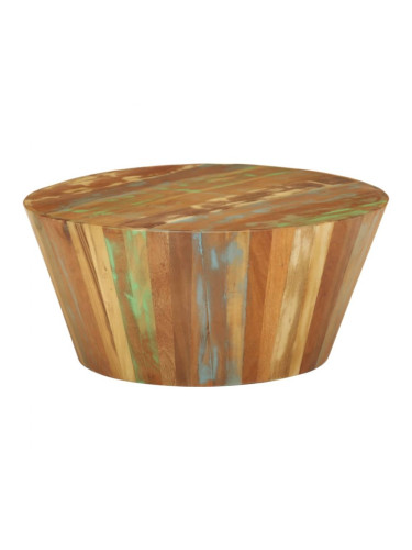 Sonata H Кафе маса, Ø65x31 см, регенерирана дървесина масив