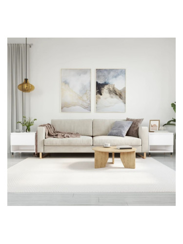 Sonata H Маси за кафе, 2 бр, бели, 50x46x50 см, инженерно дърво