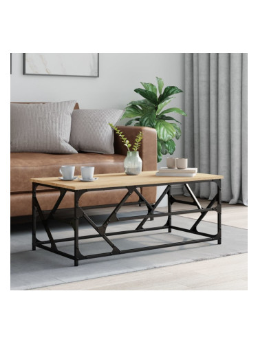 Sonata H Кафе маса, дъб сонома, 100x50x40 см, инженерно дърво