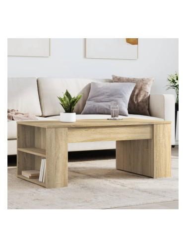 Sonata H Кафе маса, дъб сонома, 102x55x42 см, инженерно дърво