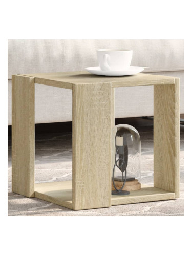 Sonata H Кафе маса, дъб сонома, 32x32x30 см, инженерно дърво