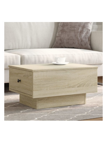 Sonata H Маса за кафе, дъб сонома, 60x45x31 см, инженерно дърво