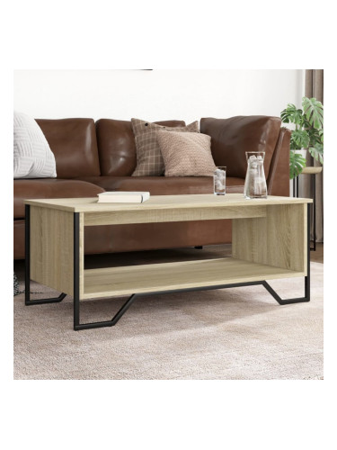 Sonata H Кафе маса, дъб сонома, 100x51x40 см, инженерно дърво