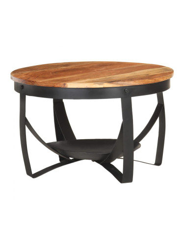 Sonata H Маса за кафе, Ø68x43 см, акациево дърво масив