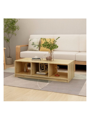 Sonata H Кафе маса, 110x50x34 см, борово дърво масив