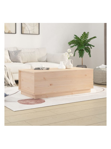 Sonata H Кафе маса, 100x50x35 см, борово дърво масив