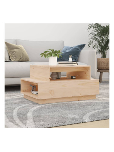 Sonata H Кафе маса, 80x55x40,5 см, борово дърво масив