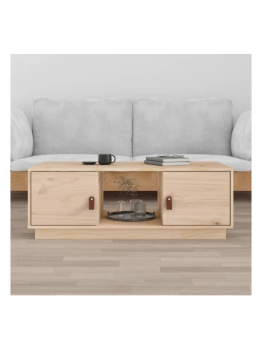 Sonata H Кафе маса, 100x50x35 см, борово дърво масив