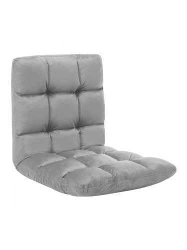 Sonata H Сгъваем подов стол, светлосив, микрофибри