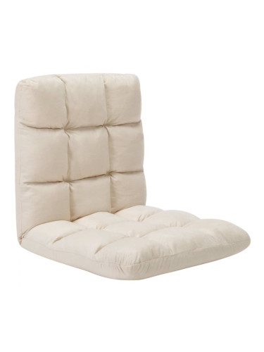 Sonata H Сгъваем подов стол, кремав, микрофибри