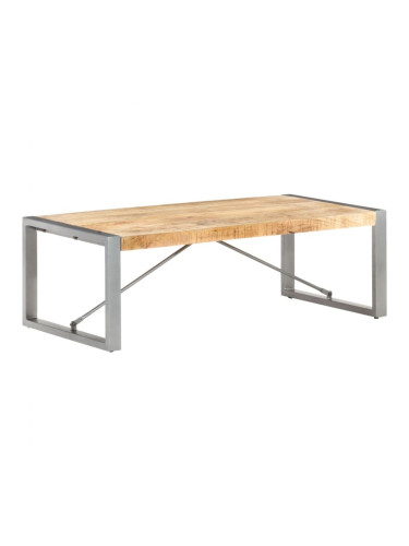 Sonata H Маса за кафе, 120x60x40 см, грубо мангово дърво