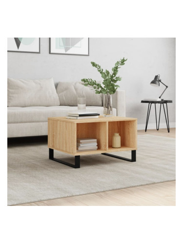 Sonata H Кафе маса, дъб сонома, 60x50x36,5 см, инженерно дърво