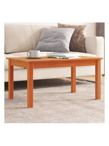 Sonata H Кафе маса, восъчнокафяв, 80x50x40 см, борово дърво масив