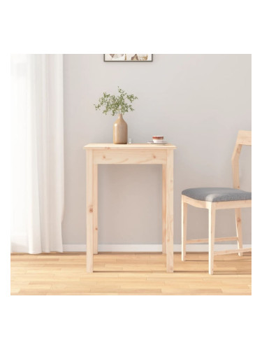 Sonata H Трапезна маса,55x55x75 см, борово дърво масив