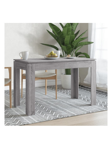 Sonata H Трапезна маса, сив сонома, 120x60x76 см, инженерно дърво