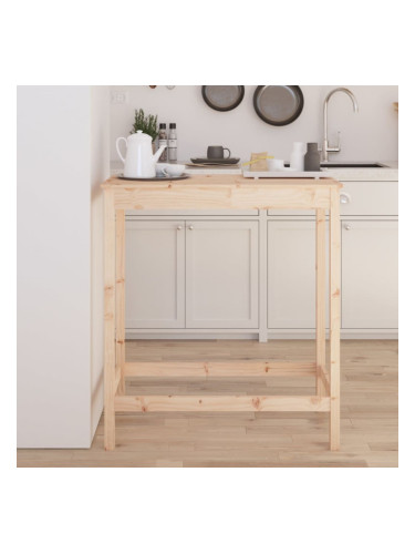 Sonata H Бар маса, 100x50x110 см, борово дърво масив