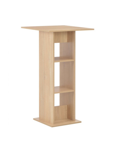 Sonata H Бар маса, дъб, 60x60x110 см