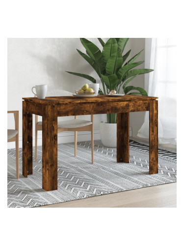 Sonata H Трапезна маса, опушен дъб, 120x60x76 см, инженерно дърво