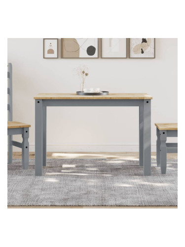 Sonata H Трапезна маса Panama сива 117x60x75 см бор масив