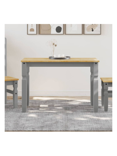 Sonata H Тоалетка Corona, сива, 112x60x75 см, бор масив