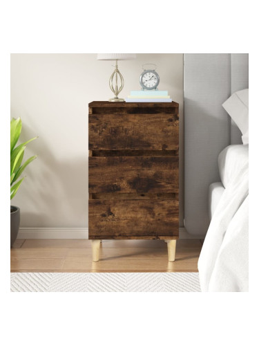 Sonata H Нощно шкафче, опушен дъб, 40x35x70 см, инженерно дърво