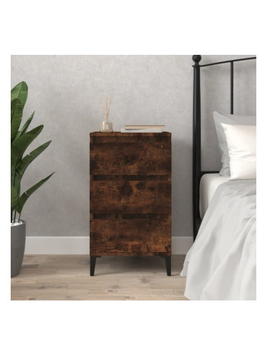 Sonata H Нощно шкафче, опушен дъб, 40x35x70 см, инженерно дърво