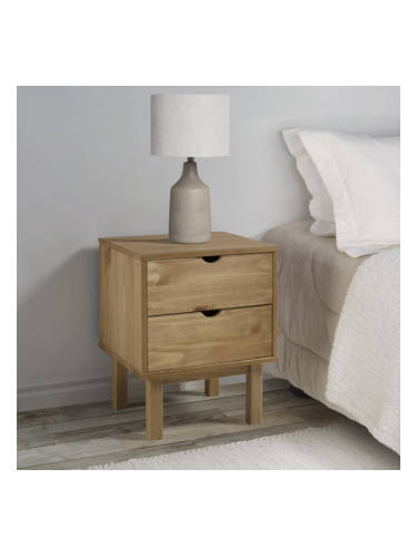 Sonata H Нощно шкафче OTTA, 45x39x57 см, борово дърво масив