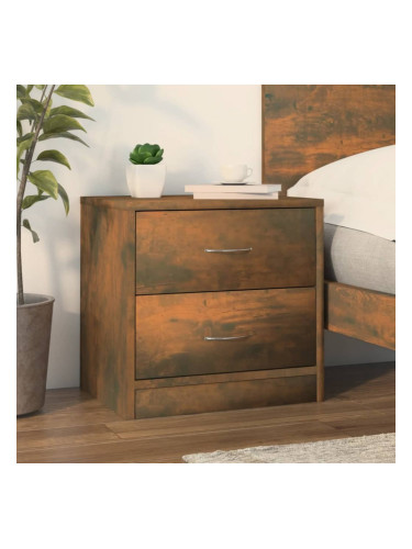 Sonata H Нощно шкафче, опушен дъб, 40x30x40 см, инженерно дърво