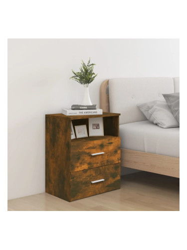 Sonata H Нощно шкафче, опушен дъб, 50x32x60 см