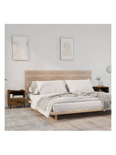 Sonata H Нощни шкафчета, 2 бр, Опушен дъб, инженерно дърво