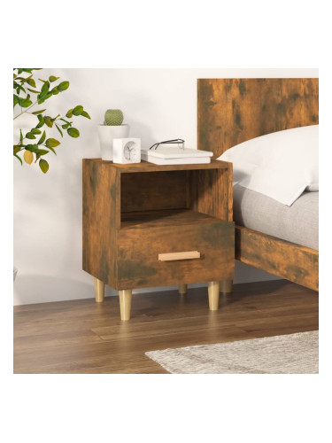 Sonata H Нощно шкафче, опушен дъб, 40x35x47 см