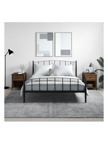 Sonata H Нощни шкафчета 2 бр кафяв дъб 40x42x50 см инженерно дърво