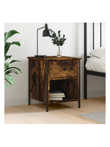 Sonata H Нощно шкафче, опушен дъб, 40x42x50 см, инженерно дърво