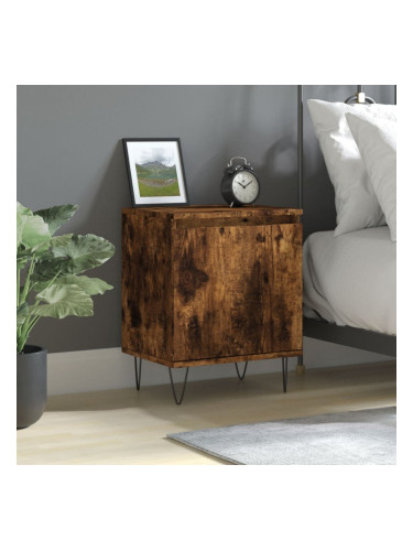 Sonata H Нощно шкафче, опушен дъб, 40x30x50 см, инженерно дърво