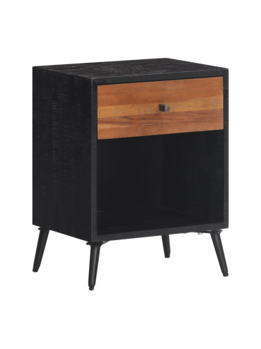 Sonata H Нощно шкафче, 40х30х50 см, тикова дървесина масив