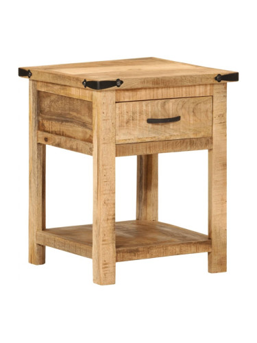 Sonata H Нощно шкафче, 40x40x50 см, мангово дърво масив