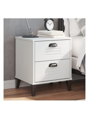 Sonata H Нощно шкафче VIKEN, бяло, инженерно дърво