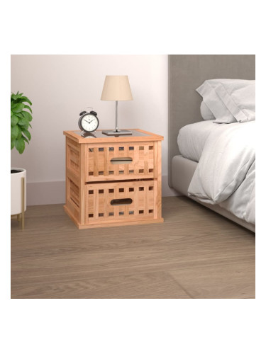 Sonata H Нощно шкафче, 34x34x34 см, орех масив