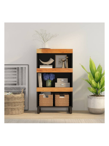 Sonata H Страничен шкаф 60x33x107 см масивна акация