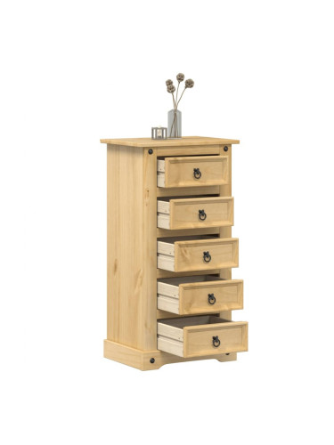 Sonata H Нощно шкафче Corona, 53x39x103 см, бор масив