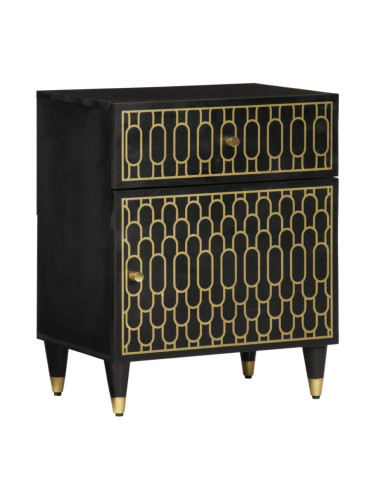 Sonata H Нощно шкафче 50x33x60 см мангово дърво масив